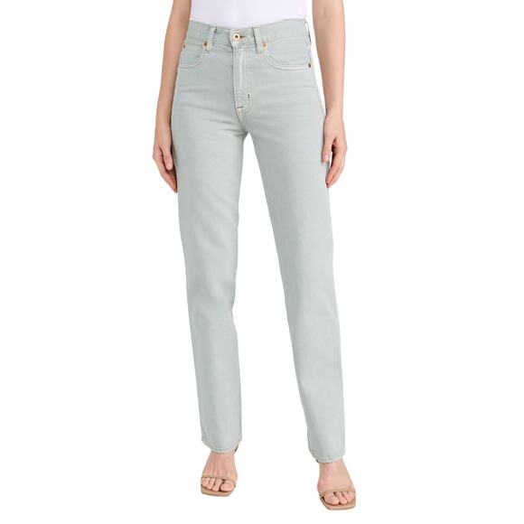 Slvrlake 'Sophie' Blue Cotton Long Denim Jean Size 28 - Picture 1 of 4